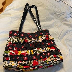 Vera Bradley ruffled purse